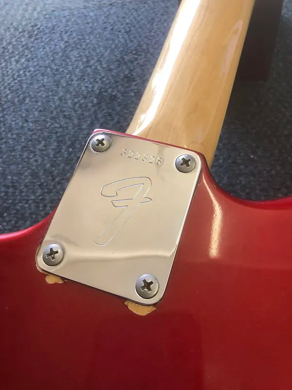 Fender Jaguar 1971 - Candy Apple Red