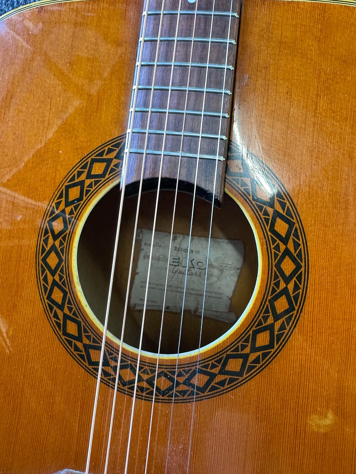 Eko Ranger VI Mid 70s - Natural