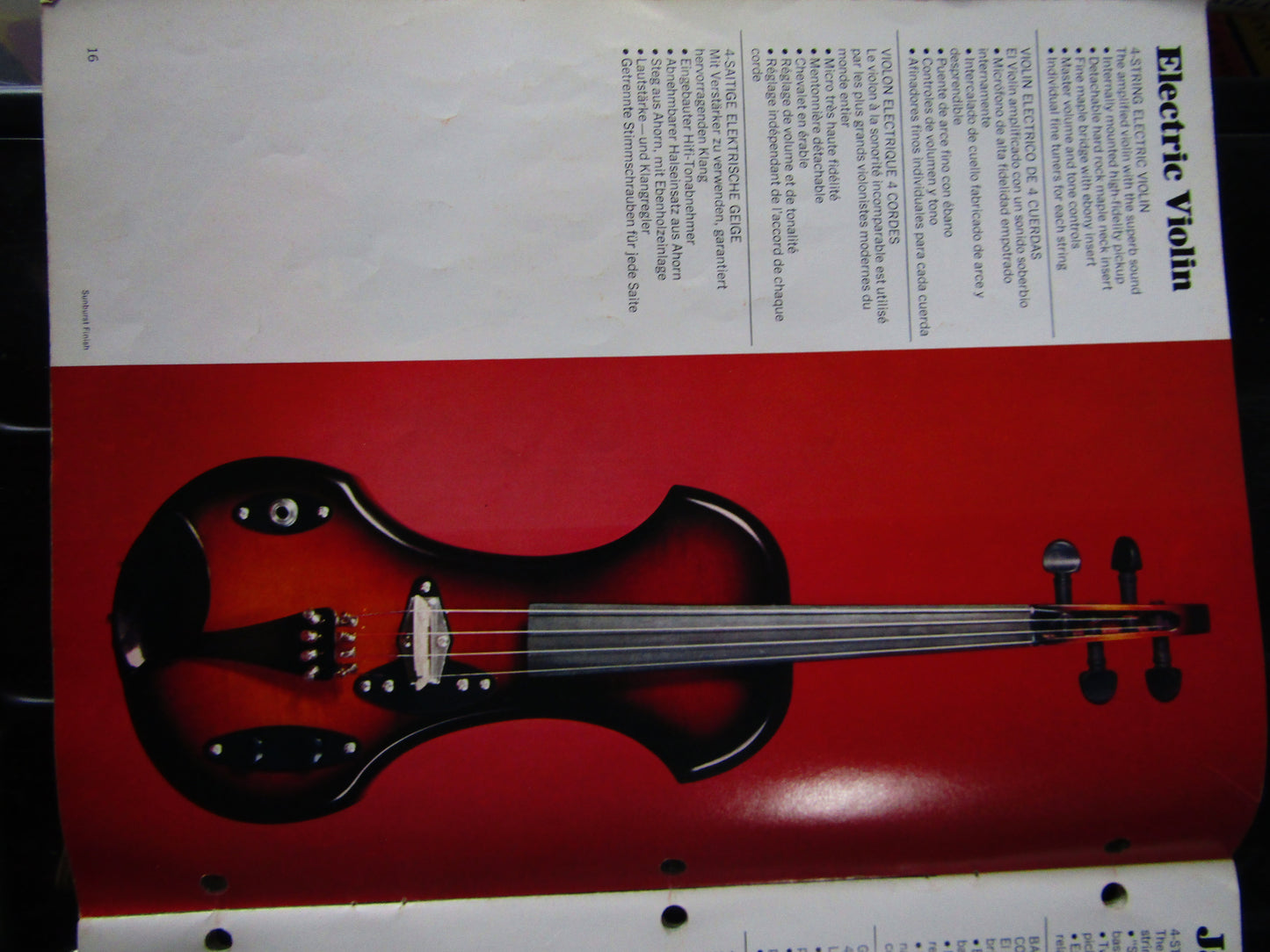 1972 Fender Electric Violin