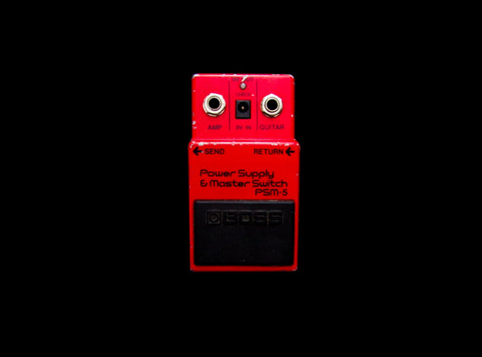 boss power supply & master switch PSM-5 (made in japan red label)