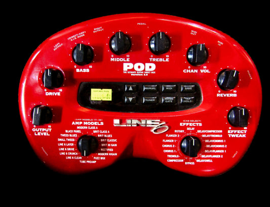 Line 6 POD 2.0 Guitar Multi Effects Processor