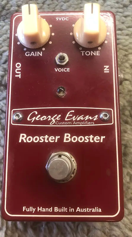 George Evans Rooster Booster NOS - Maroon